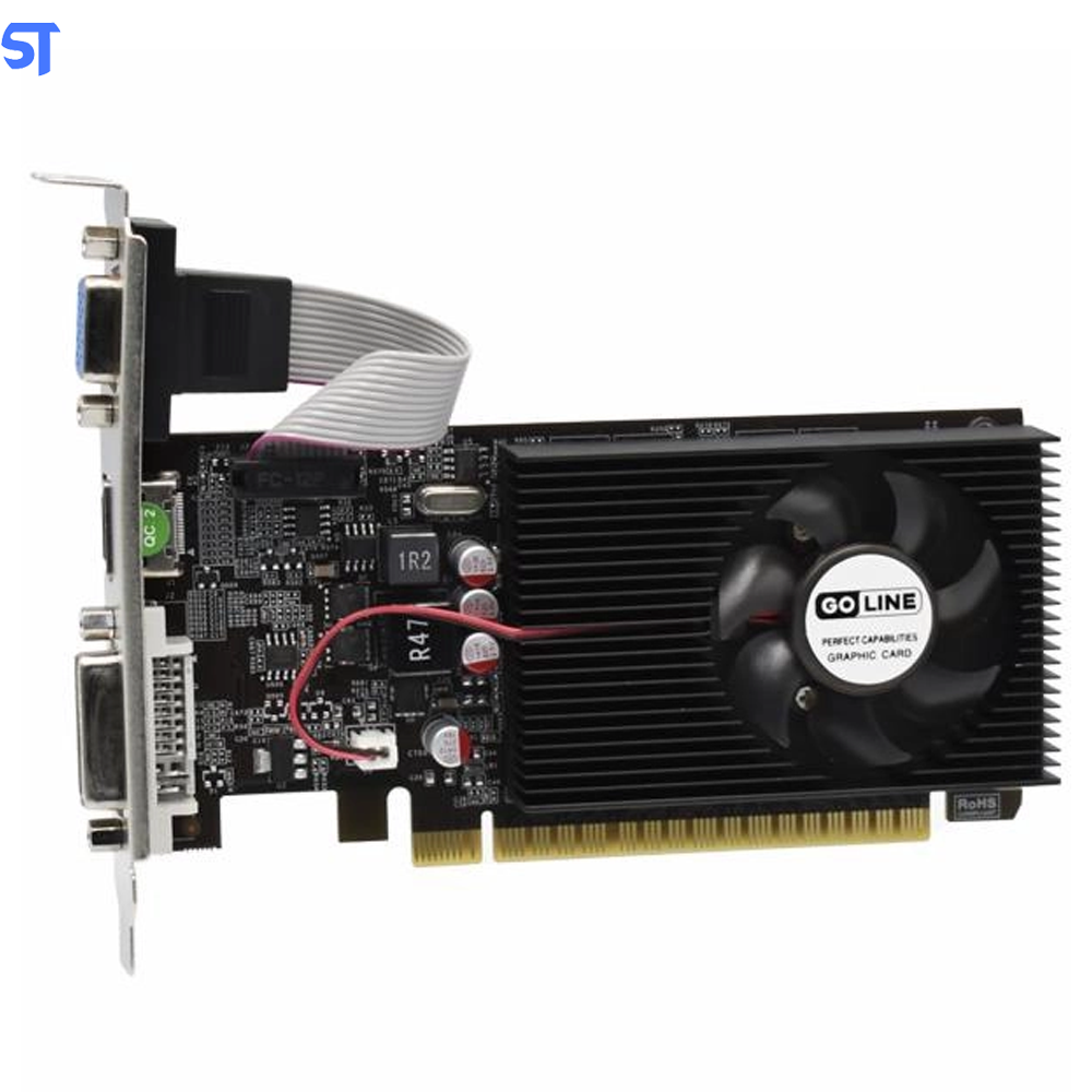 Placa de Vídeo Goline GT 730 2GB / GDDR3 - GL-GT730-2GB