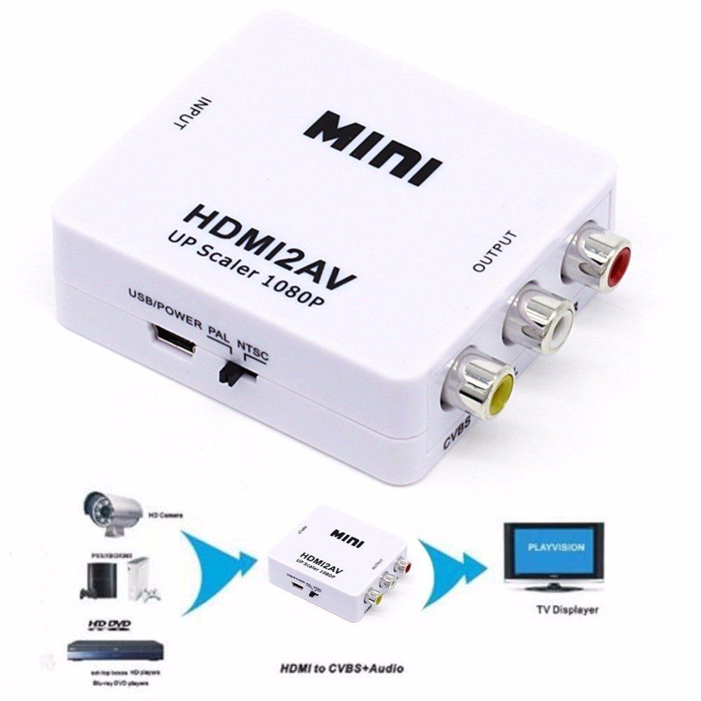 Conversor Hd Video Hdmi para Av Mini Xt5527