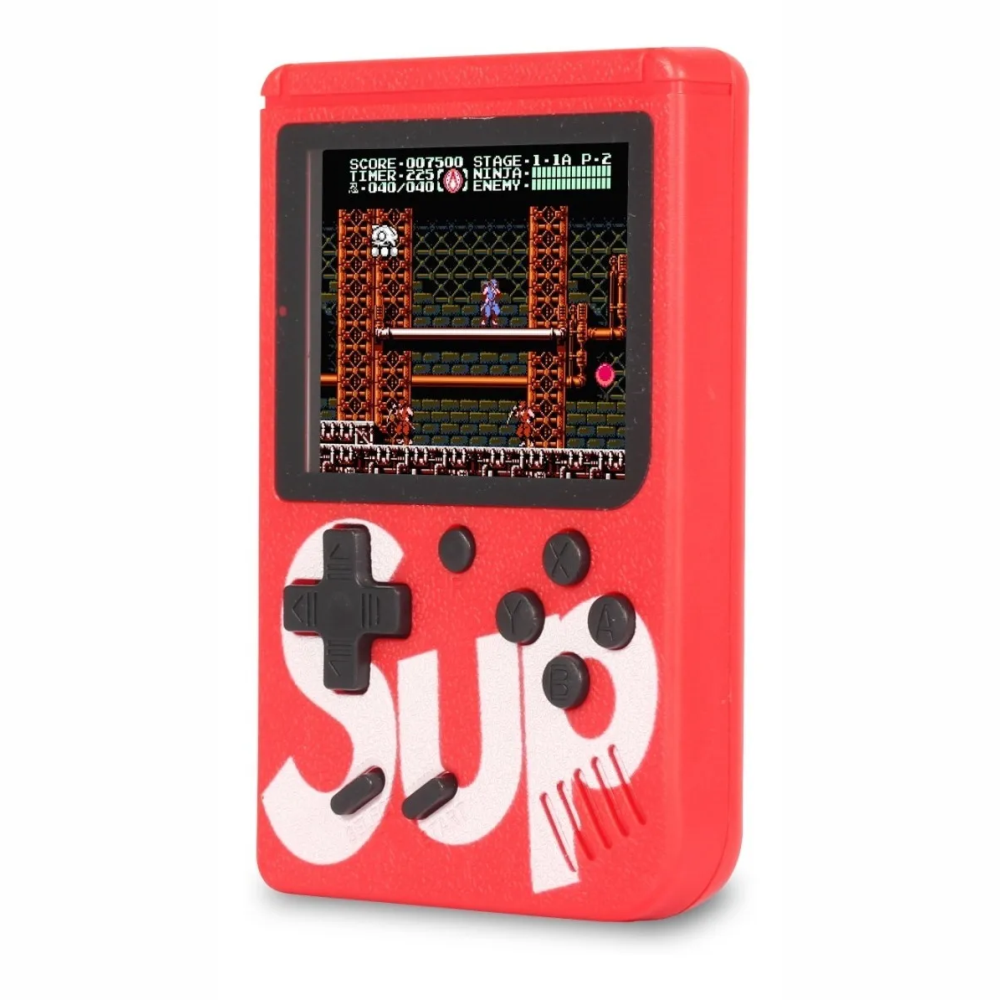 Mini Game Portátil 500 Jogos Na Memória Super Console Com Controle Retro Sup