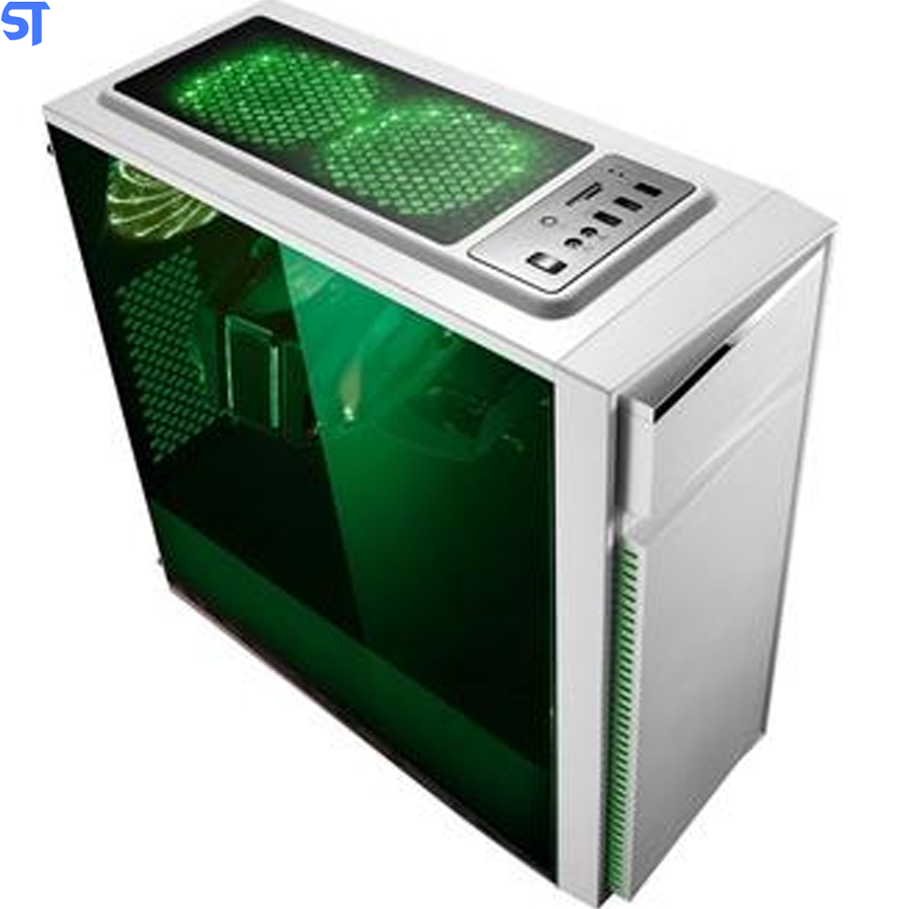 Gabinete Gamer Bg-015 Branco Bluecase - Sem Fonte / Usb 3.0 Frontal