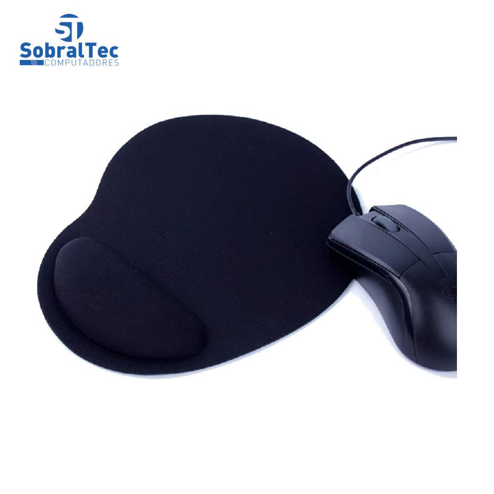 Mousepad Ergonômico Profissional Para Mouse Óptico Com Apoio Confortável Para o Pulso