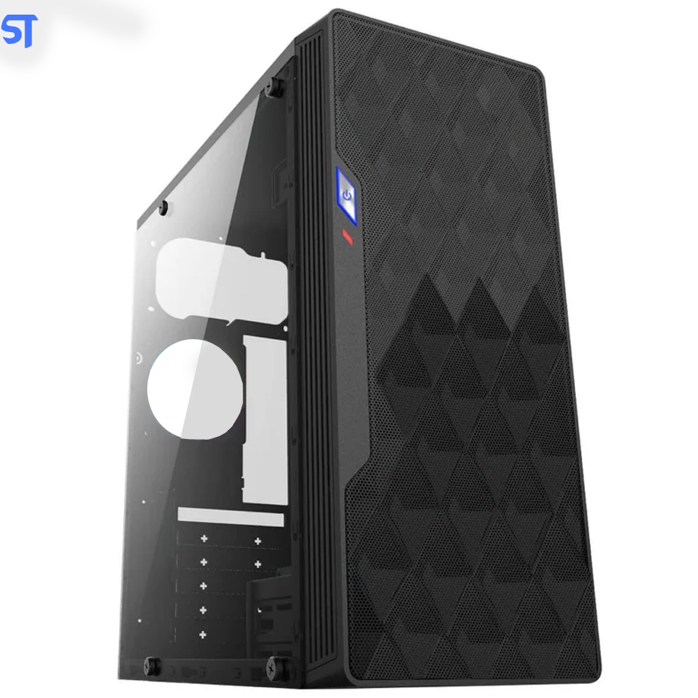 Gabinete Gamer BG-037 Preto Bluecase  S/ Fonte / USB 3.0
