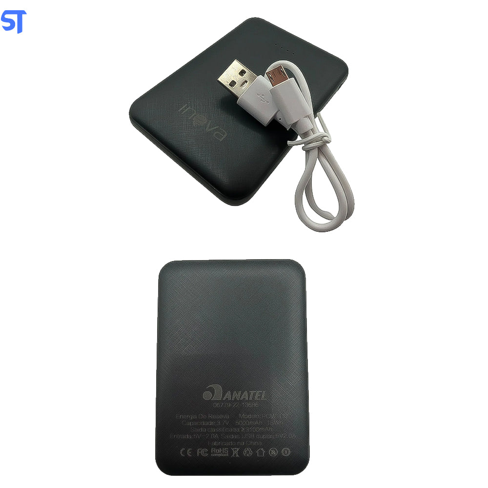 Carregador Portátil Power Bank Inova 5000mAh POW-112