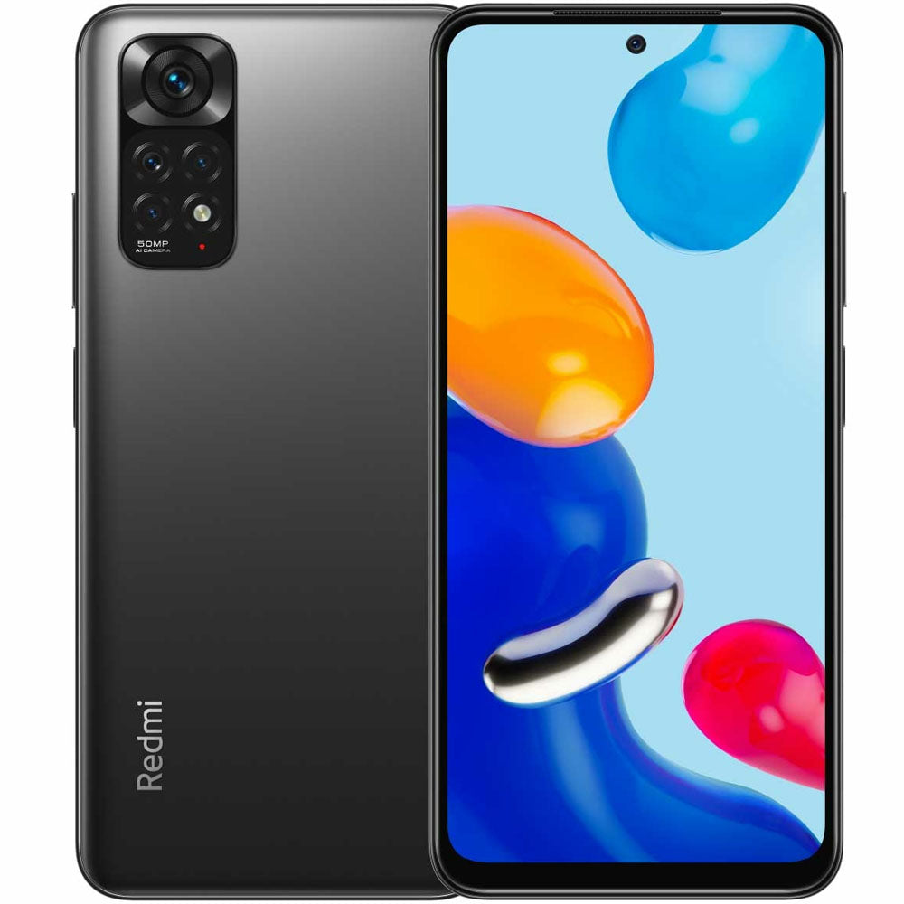Smartphone Xiaomi Redmi Note 11 Versão Global 128Gb 4Gb Ram Graphite Cinza Quad Camera Traseira 45Mpx
