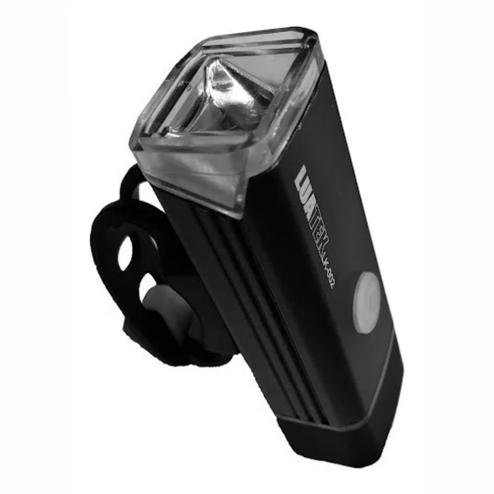 Laterna Para Bicicleta MicroUSB Bateria Recarregável Prova D'água Luatek LK-002
