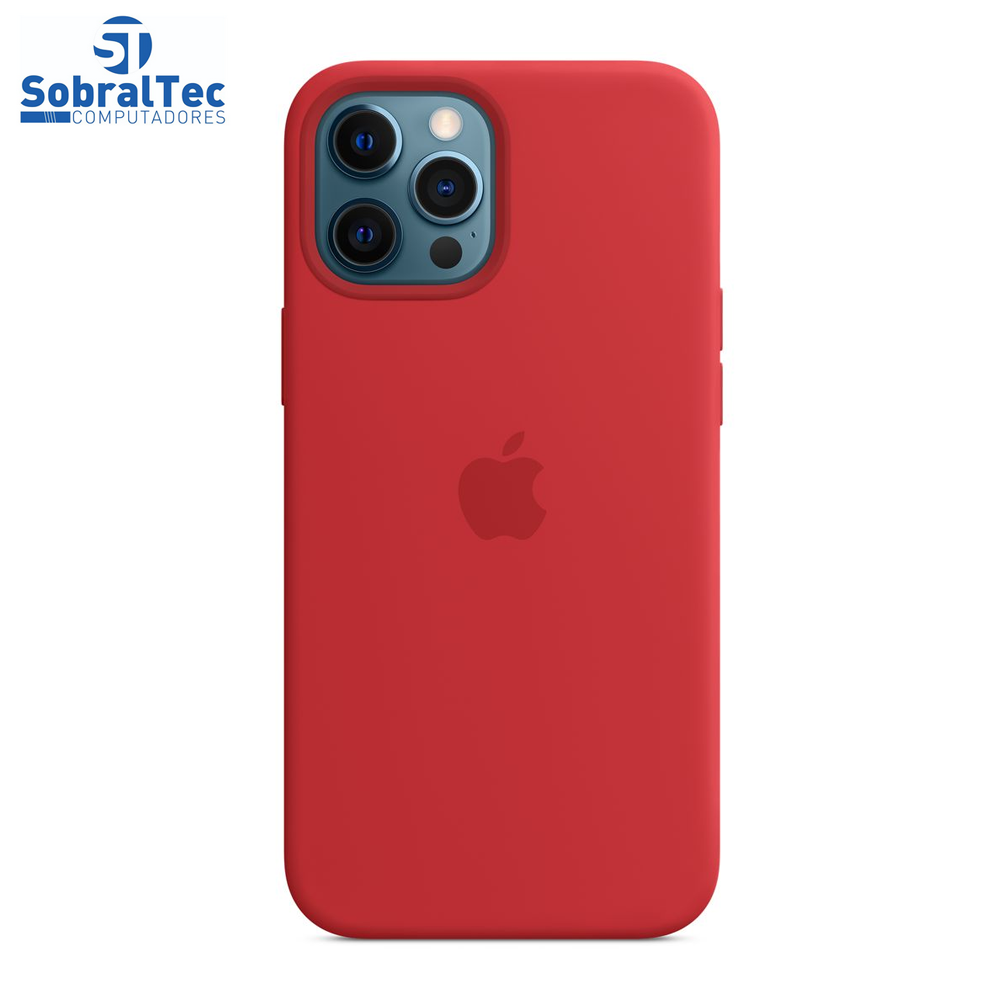 Case De Silicone Para iPhone 12 e 12 Pro