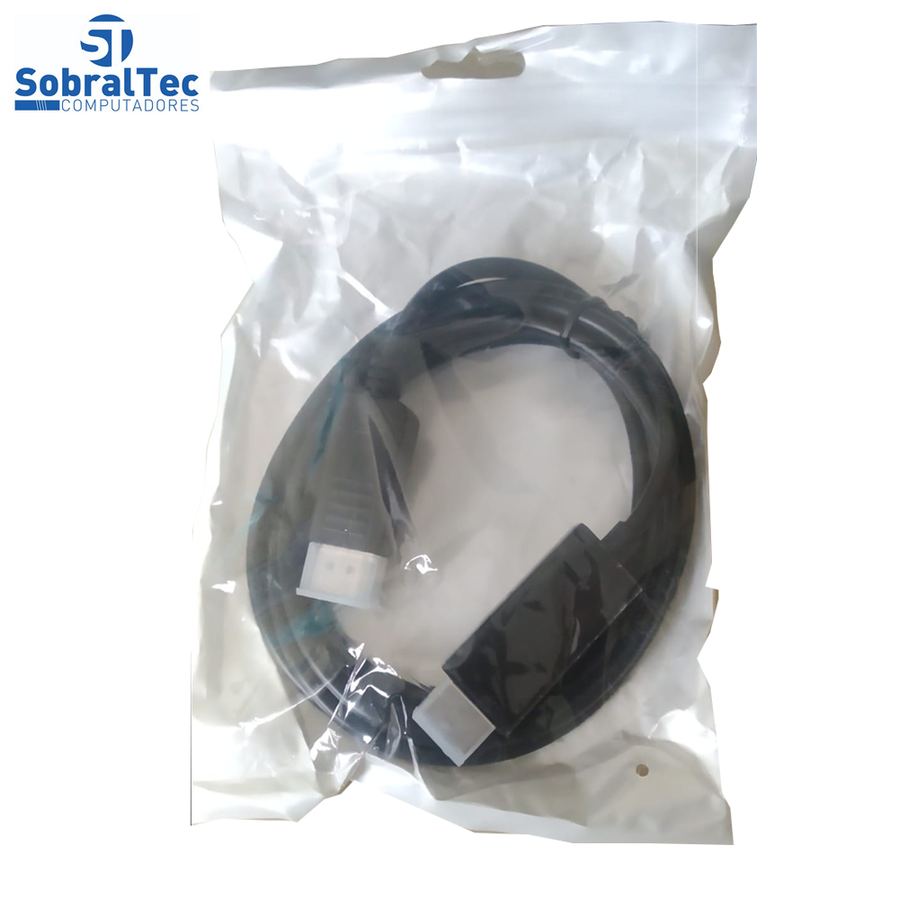 Cabo Conversor DisplayPort Macho Para HDMI Macho