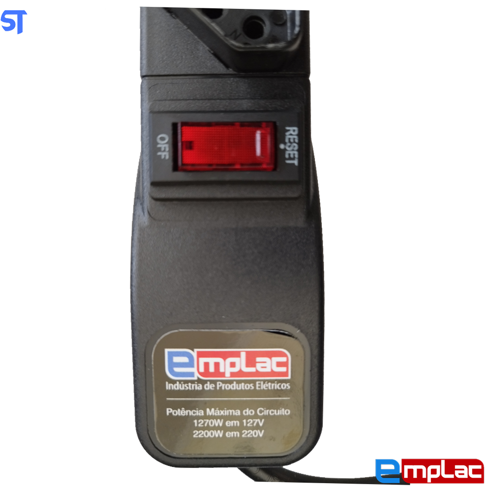 Protetor Eletrico Rearme Premium 8 Tom 5 Metros