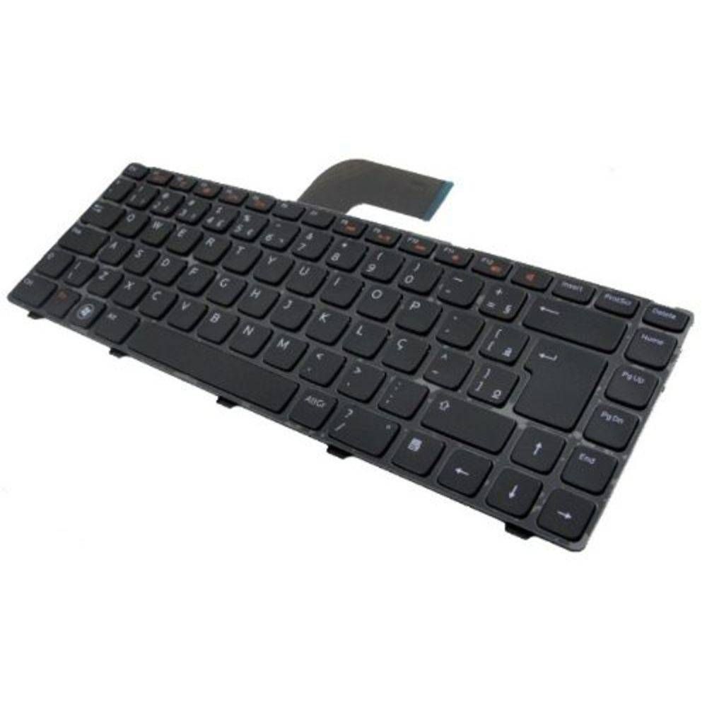 Teclado Notebook Dell N4050 3550 3560 14-3420 Black-Br-Frame