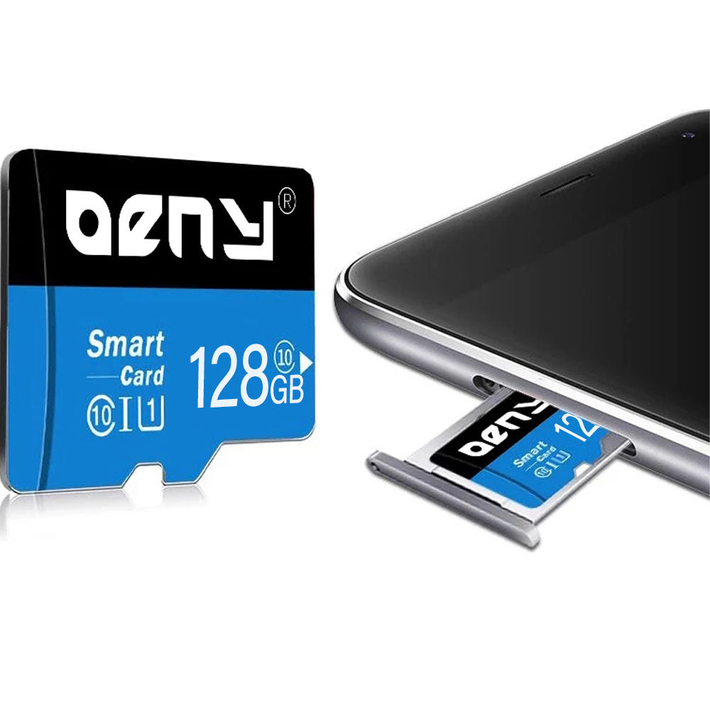 Cartão Micro SD Classe 10 U1 SDXC Oeny 128Gb 100Mb/s De Leitura