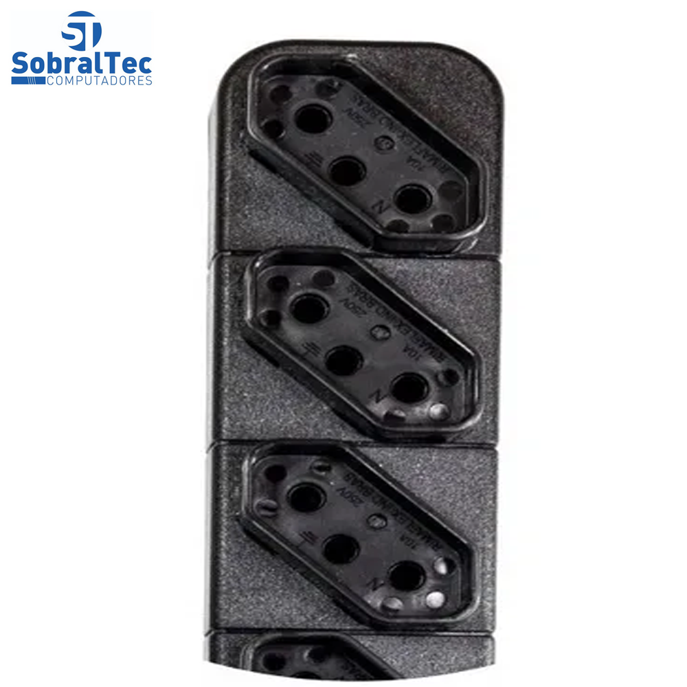 Protetor Eletrico Super Premium 8 Tomadas 5 Metros Emplac