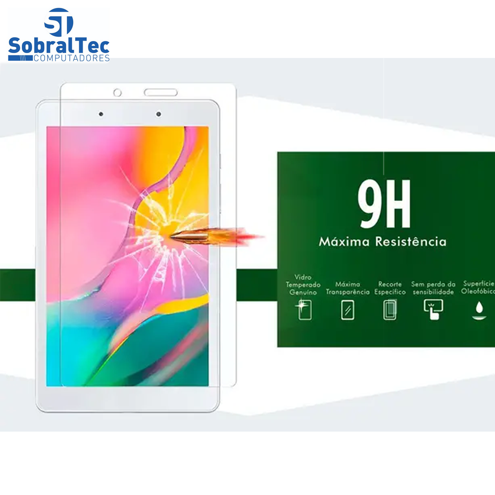 Película Protetora De Vidro Temperado Para Tablet Samsung Galaxy TAB A 8