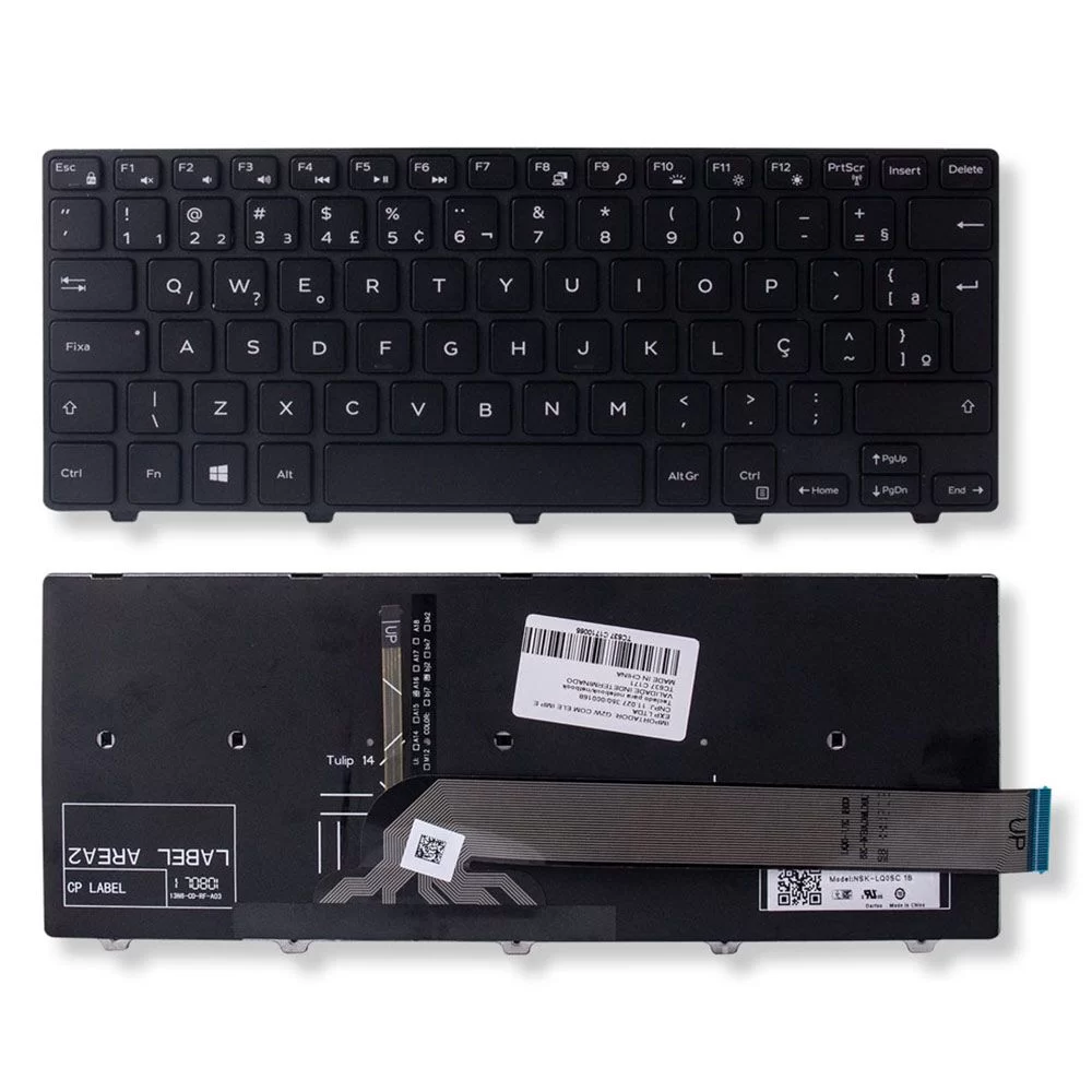 Teclado Notebook Dell Inspiron 14 5000 5447 5442 5445 Pn-PK1313P1B32