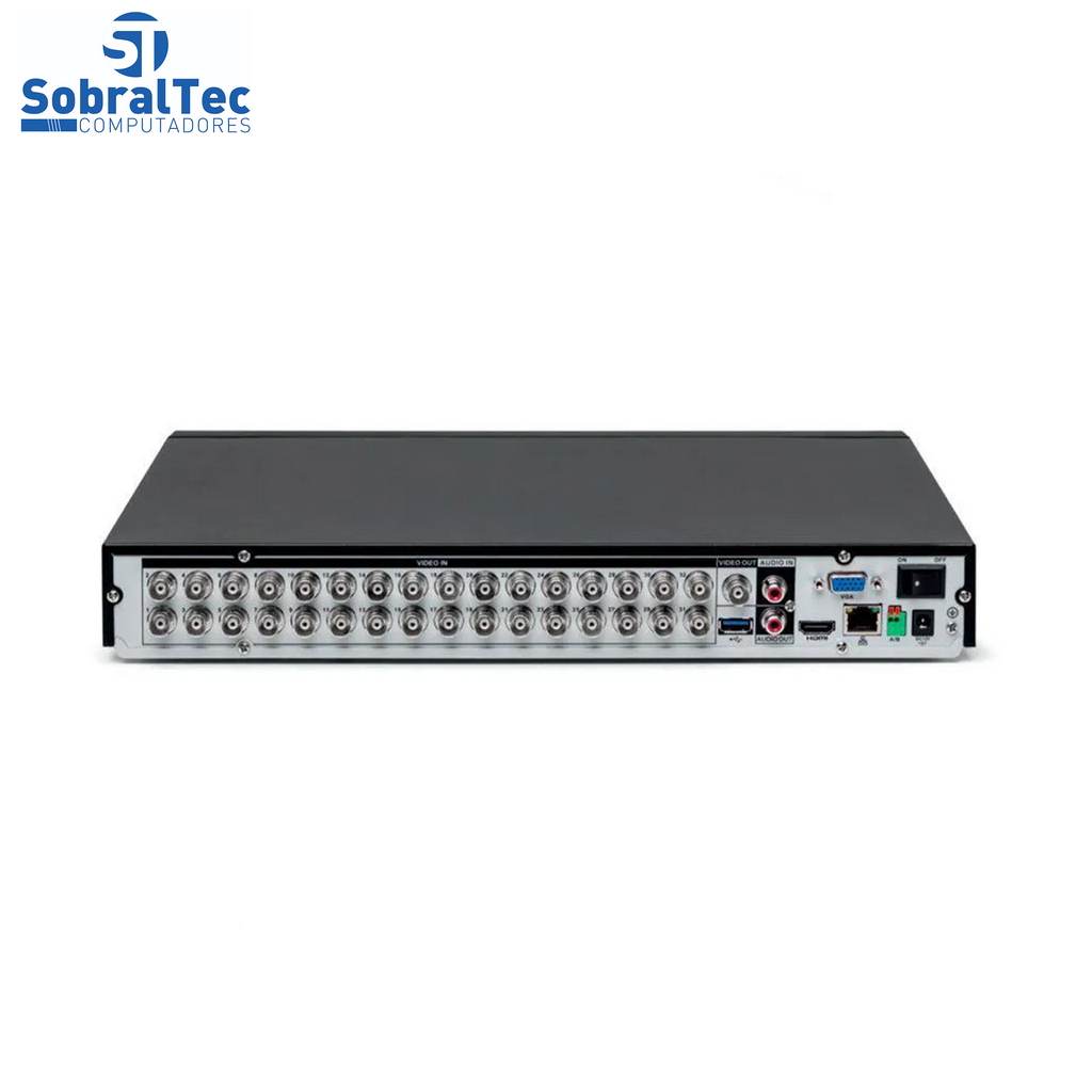 DVR Intelbras 32 canais MHDX 1132 HD 720p Visualiza 1080p Lite