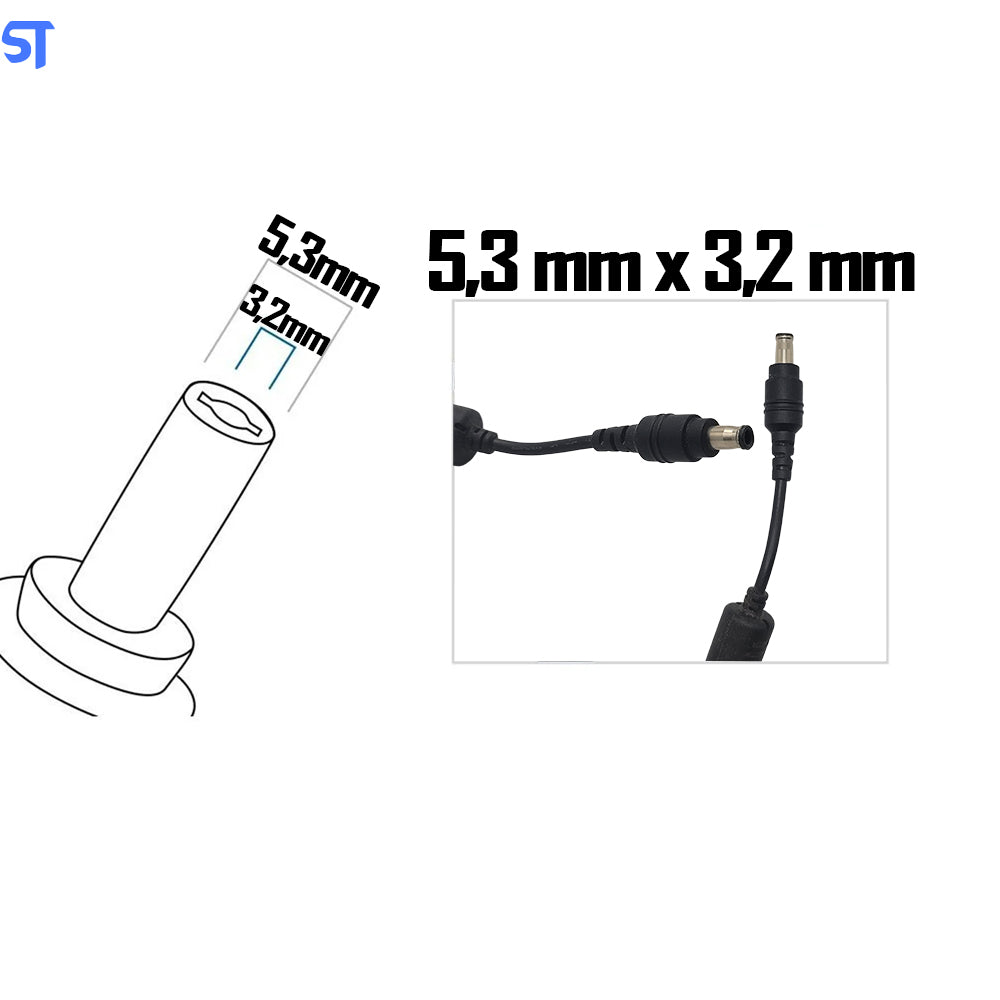 Fonte de Alimentação LiteON 12V 2.5A 30W Pino 5,3mm x 3,2mm Modelo: PA-1300-4PA1