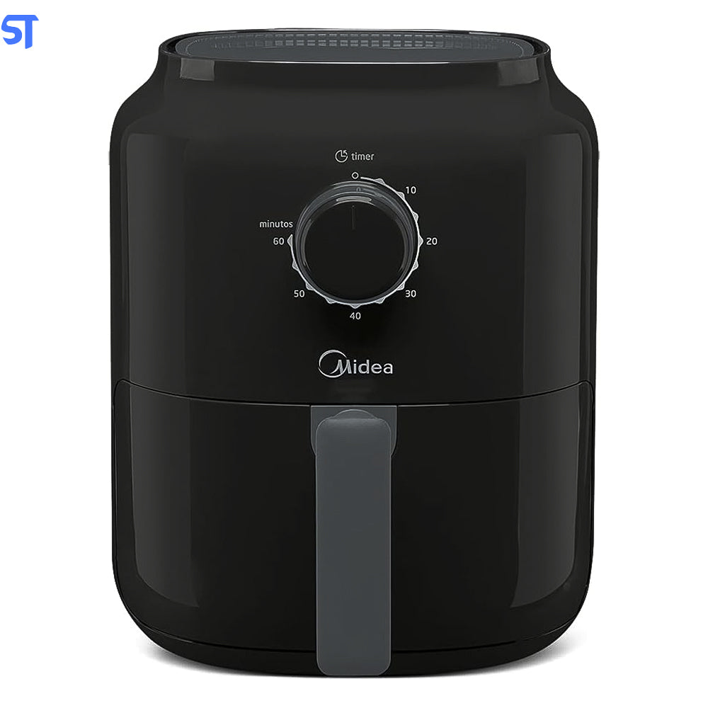 Fritadeira Sem Óleo MiniFry 3L Midea Preta 220V/60Hz