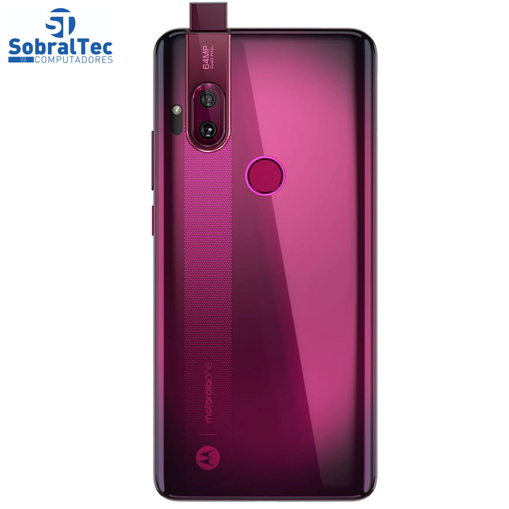 Smartphone Motorola One Hyper Rosa Boreal 128GB, Tela Total Vision 6.5”, Câmera Traseira Dupla, Câmera Selfie Pop-Up de