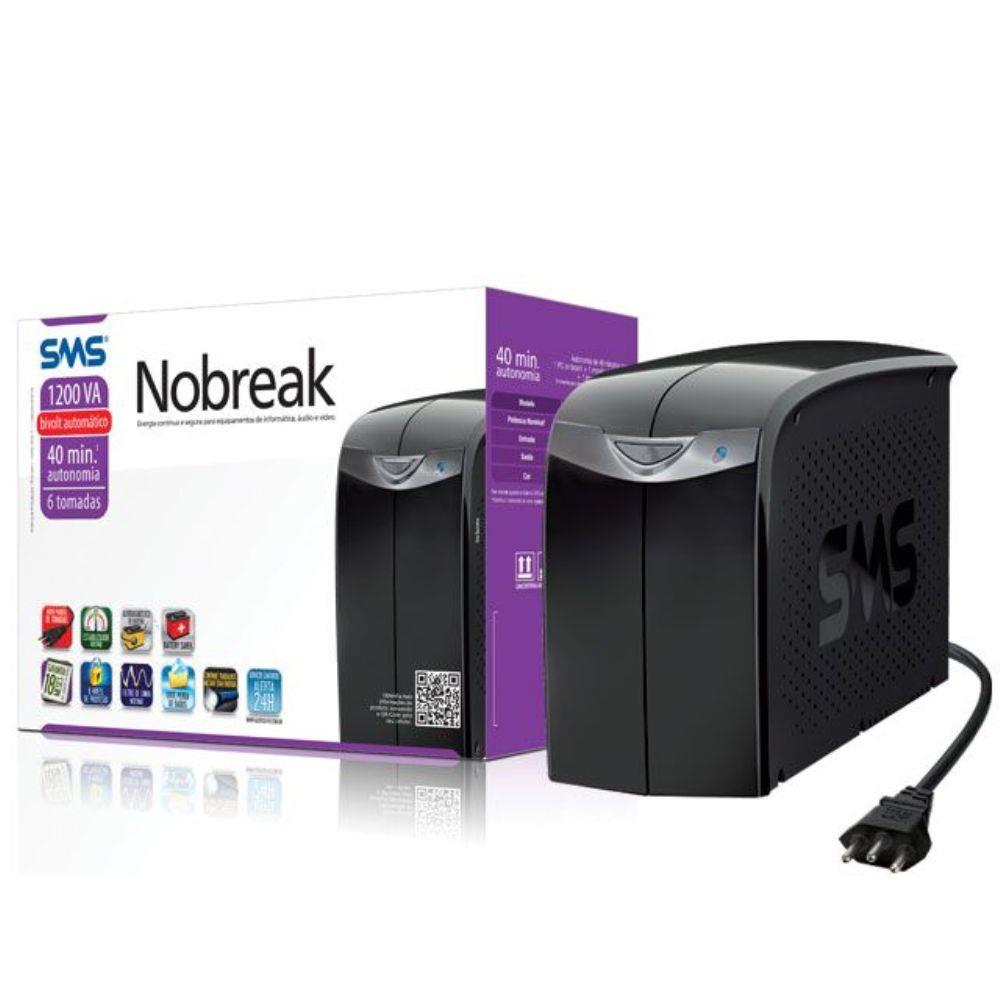 Nobreak SMS Bivolt 1200VA Station II NT 27392