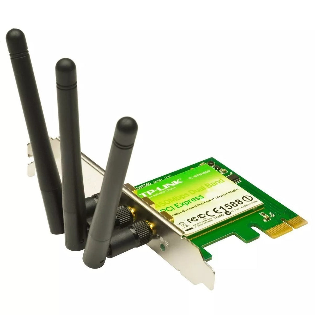 Placa de Rede Wireless PCI-E Dual Band N900 TL-WDN4800 TP-Link