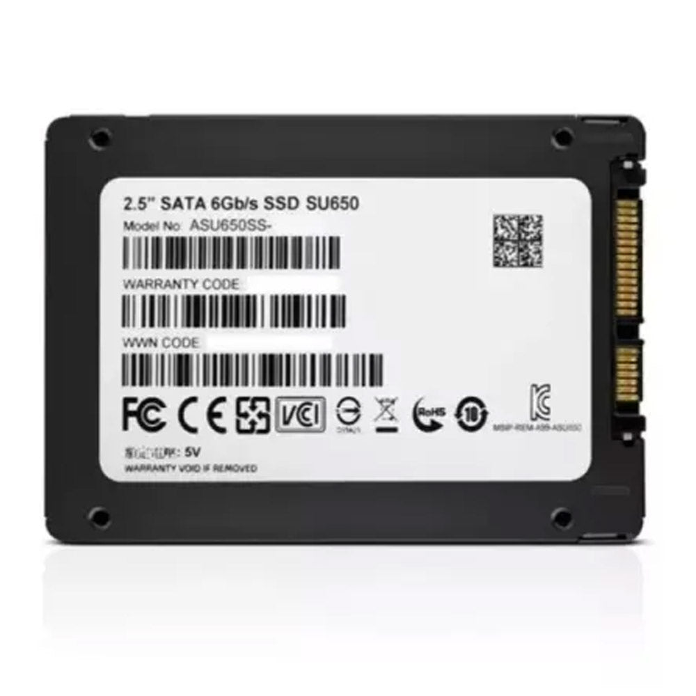 SSD 240GB Adata SU650, SATA III, 2.5, Leitura: 520MB/s e Gravação: 450MB/s, ASU650SS, 240GT-R