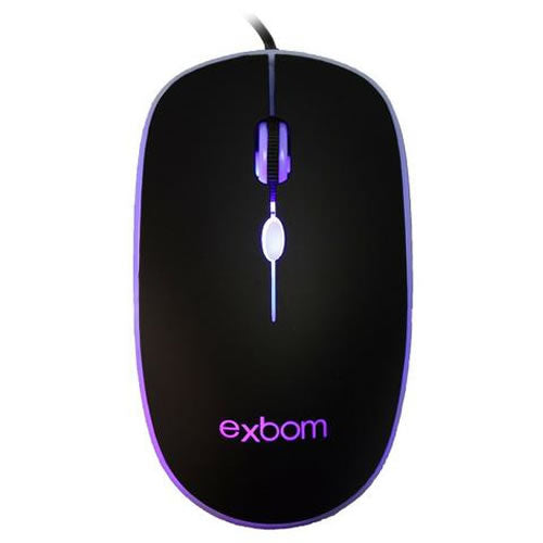 Kit Teclado e Mouse USB Gamer com LED Exbom BK-G550