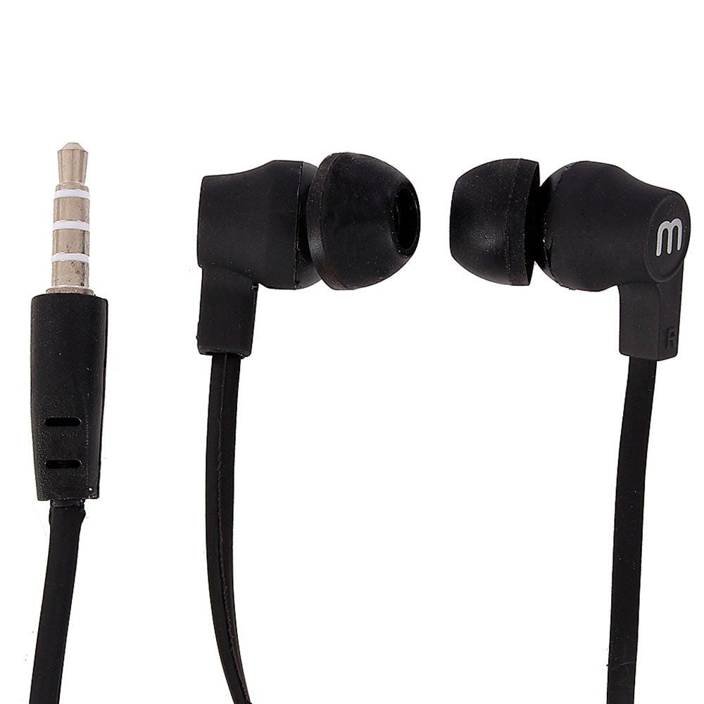 Fone De Ouvido Stereo Intra-Auricular Chbhl Com Microfone Stainless Steel Hb-349