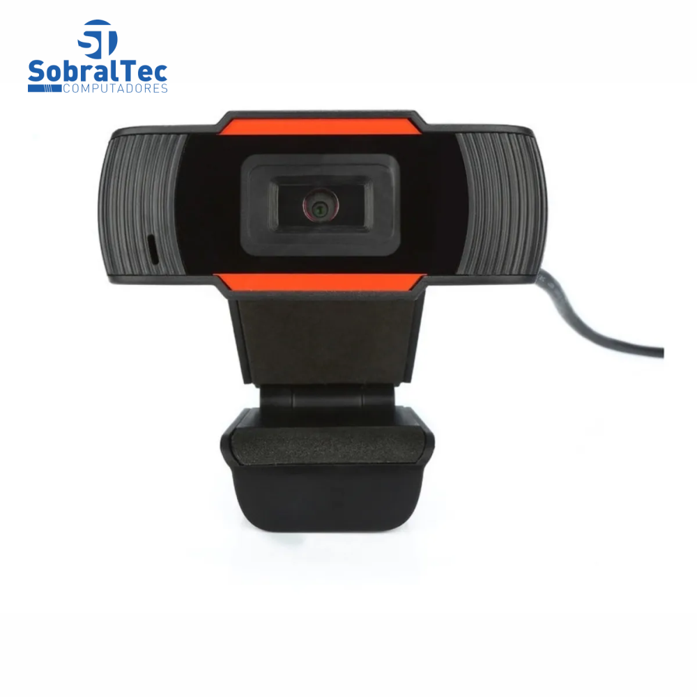 Webcam Full HD 1080 Pixels USB 2.0 Com Microfone Embutido Plug And Play AOSAIDI