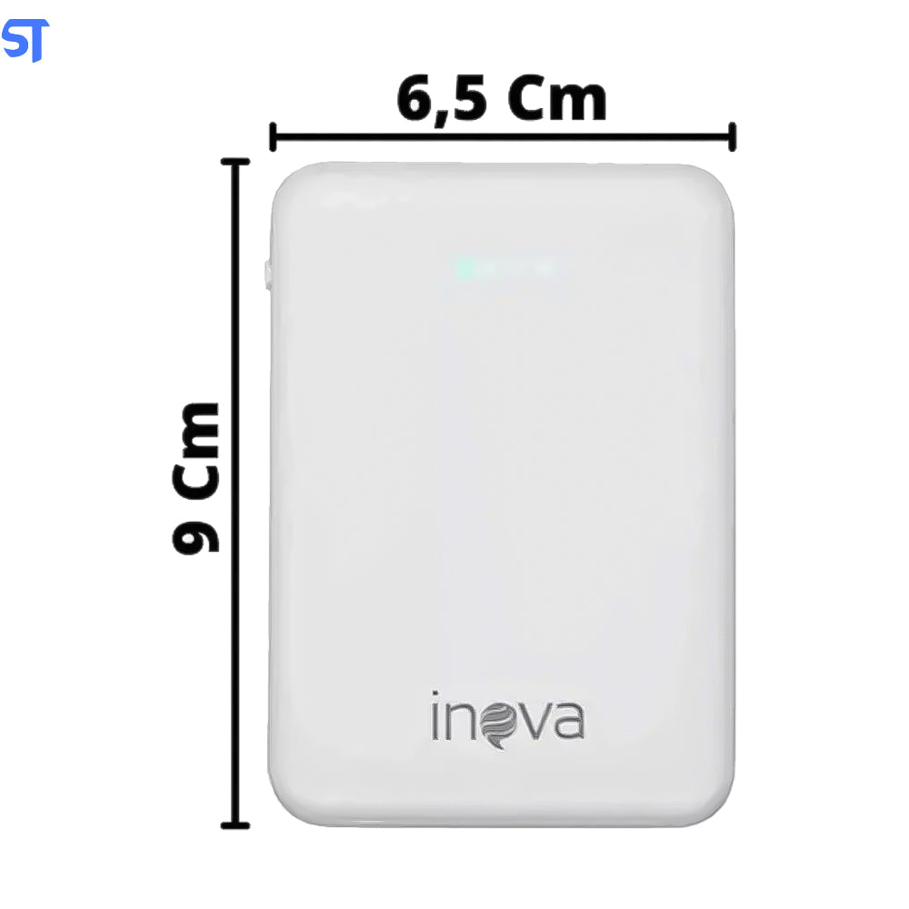 Carregador Portátil Power Bank Inova 5000mAh POW-112