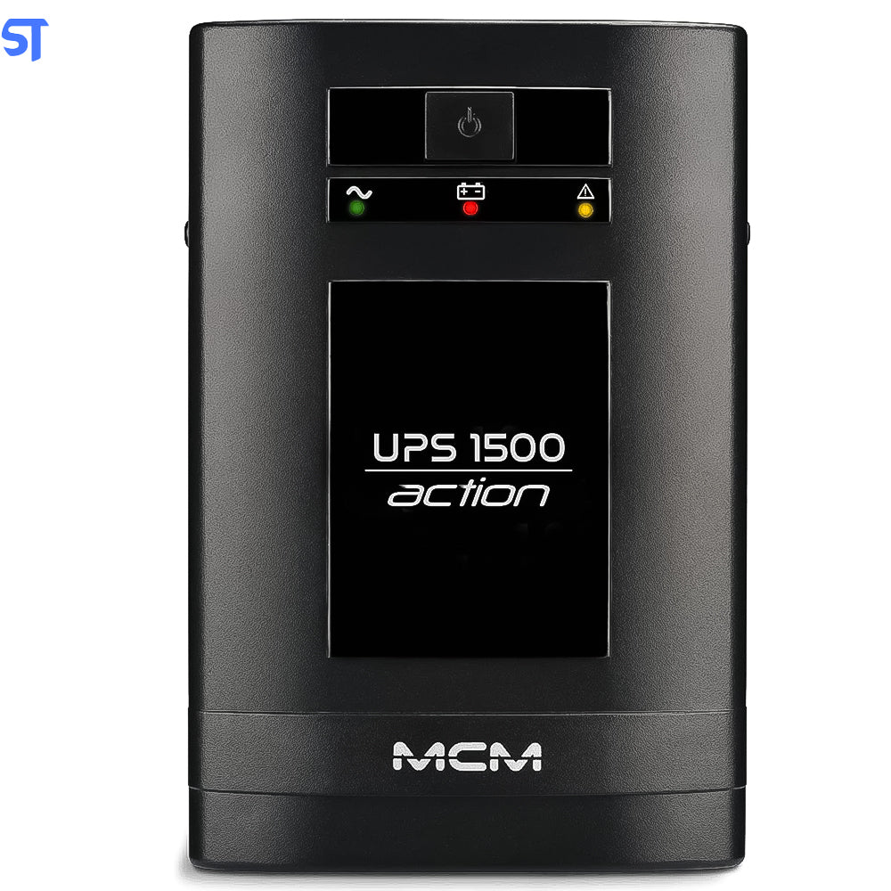 Nobreak MCM 1500VA UPS1500 ACTION 3.1, 6 Tomadas, Bivolt/115V - UPS0230