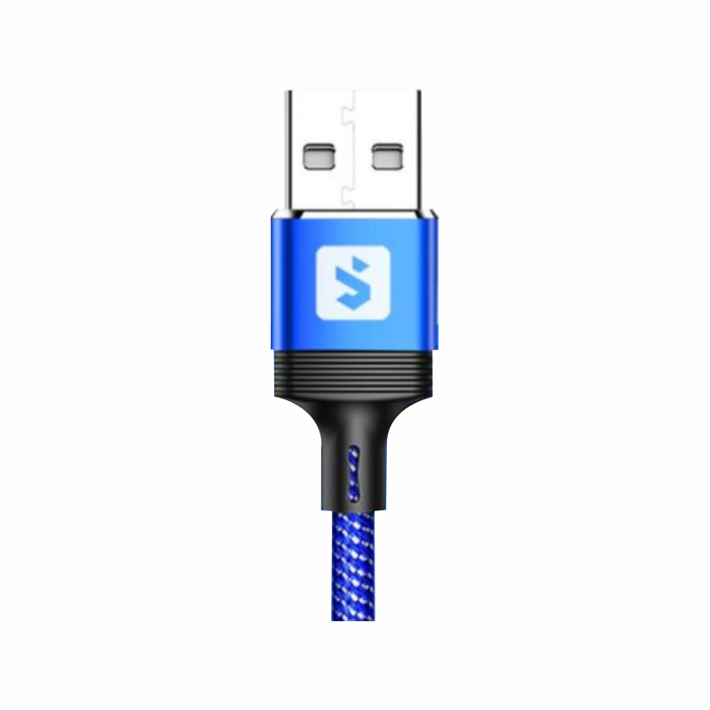 Cabo Para Carregar Magnetico Trançado USB Tipo C Sumexr SX-B16C