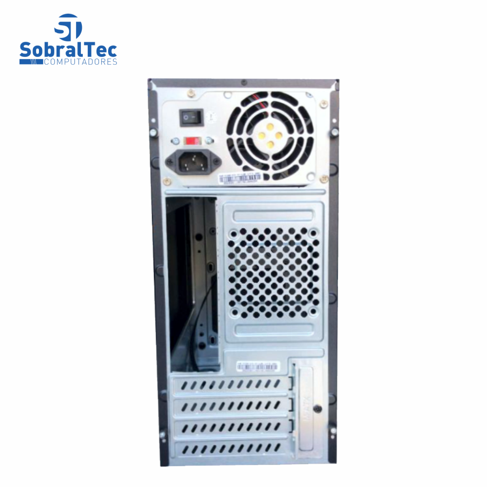 Gabinete Micro-ATX MT-11BK Com Fonte 200W C3Plus
