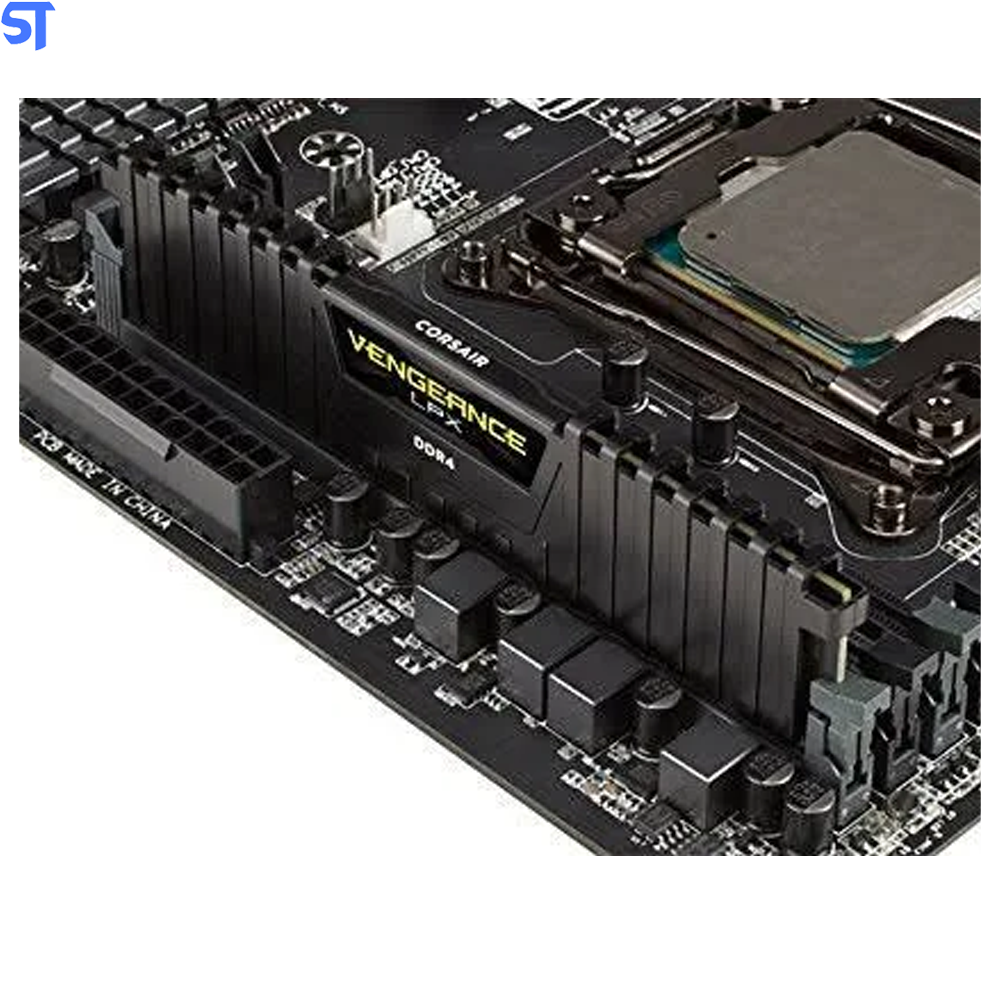 Memória Ram Gamer Desktop 4GB 2400Mhz Vengeance Lpx Black Cmk4gx4m1a2400c14 - Corsair