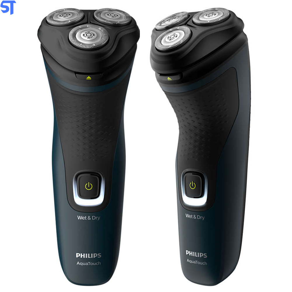 Barbeador Elétrico Philips Seco Molhado Shaver 1000 Bivolt S1121/ 41- Azul