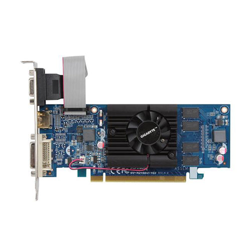 Placa de Vídeo Vga Nvidia Gigabyte Geforce Gt 210 1GB - Gv-N210D3-1GI