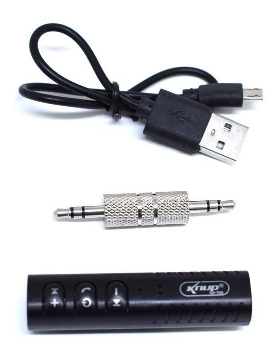 Receptor De Áudio Bluetooth Para Som E Fone Auxiliar Kp-t99