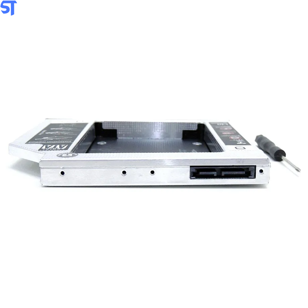 Gaveta Caddy Adaptador Para Segundo HD Notebook ou SSD 9,5mm- HDCA -S095- Exbom