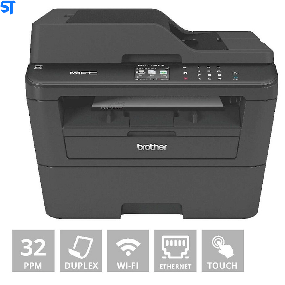 Multifuncional Laser Brother MfcL2740dw Duplex e Wi Fi Display Touchscreen- TN2370/ TN2340