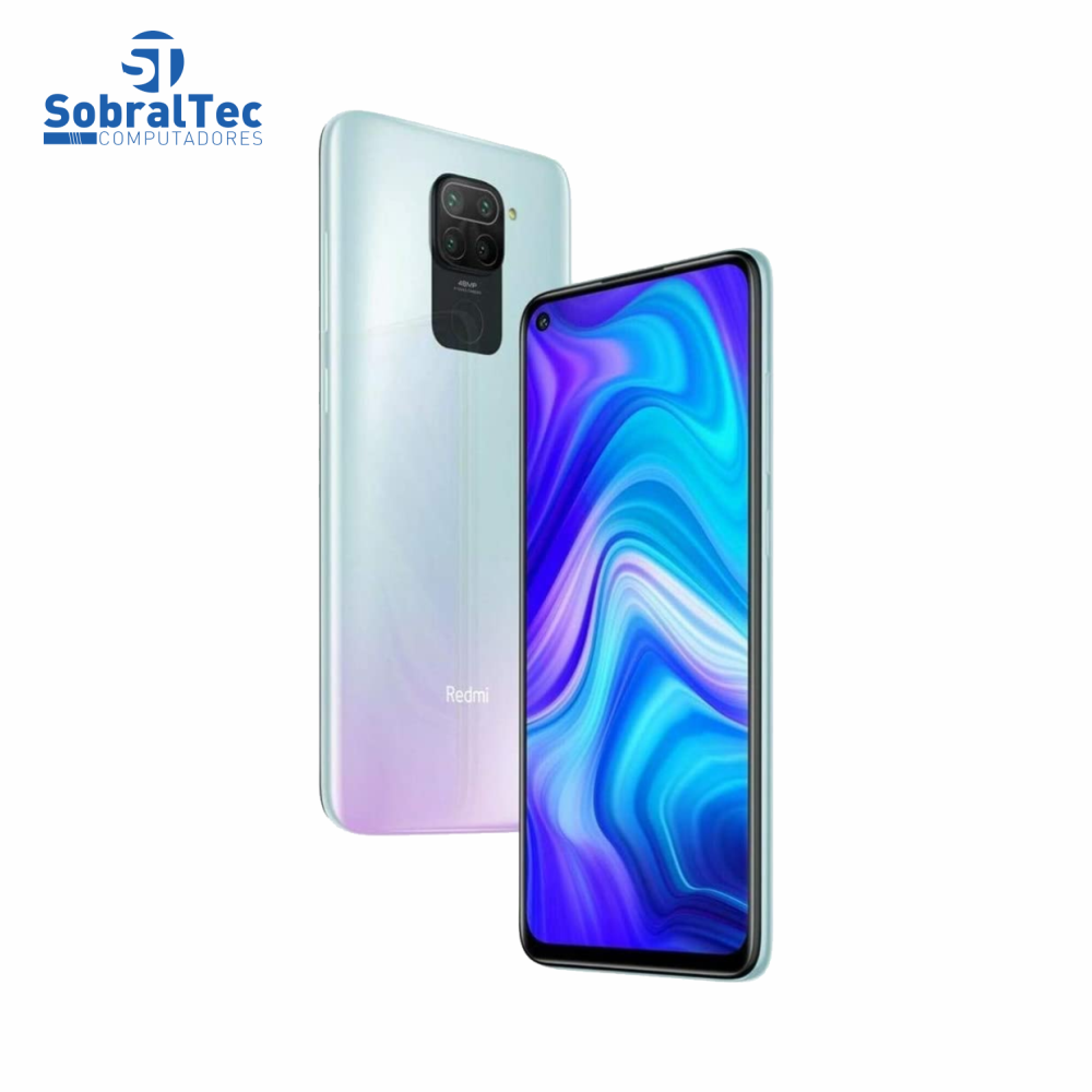 Smartphone Xiaomi Redmi Note 9 64GB 3GB RAM - Versão Global - Polar White