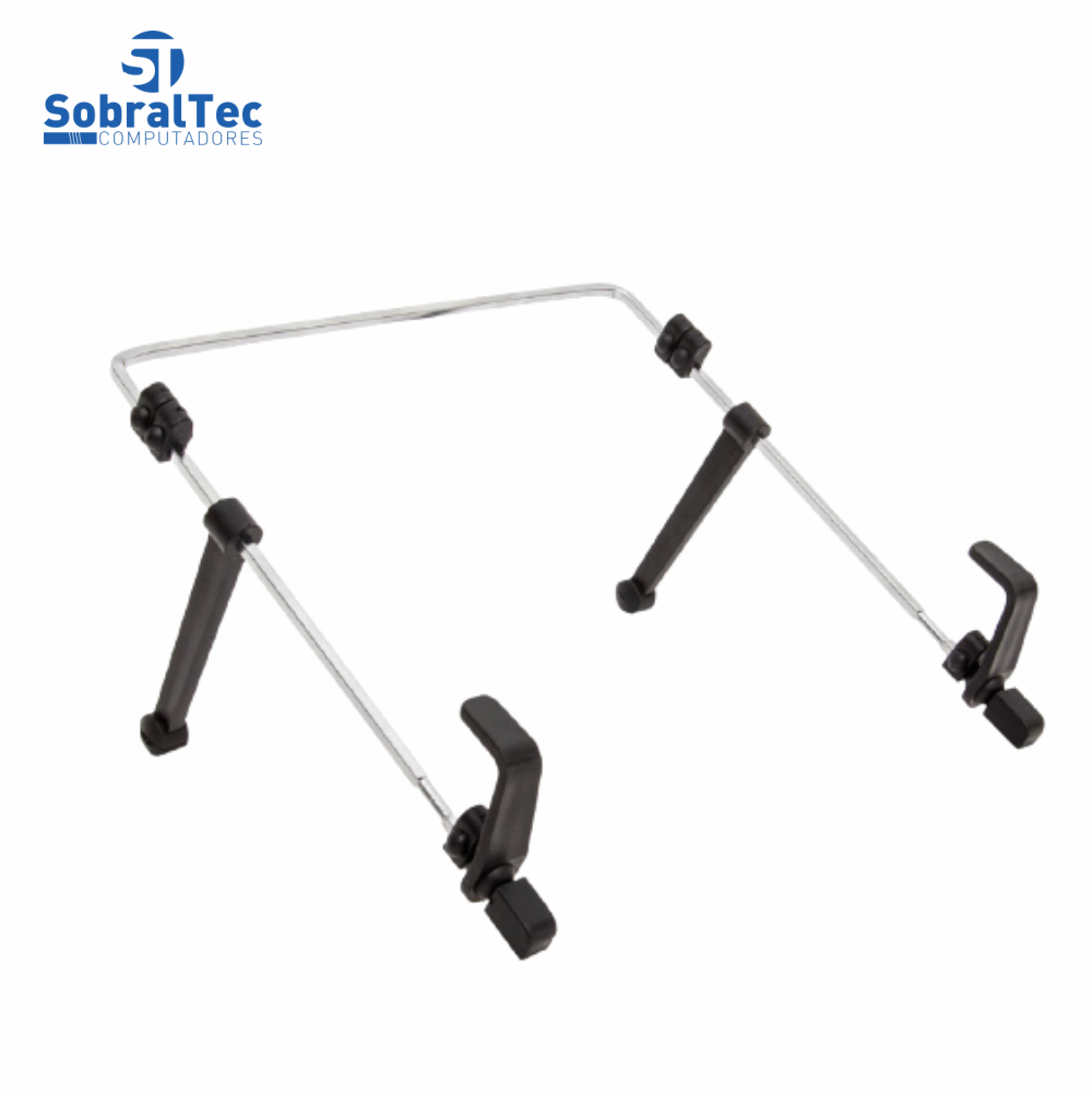 Suporte de Mesa Para Notebook Nt Multi Preto Multivisao