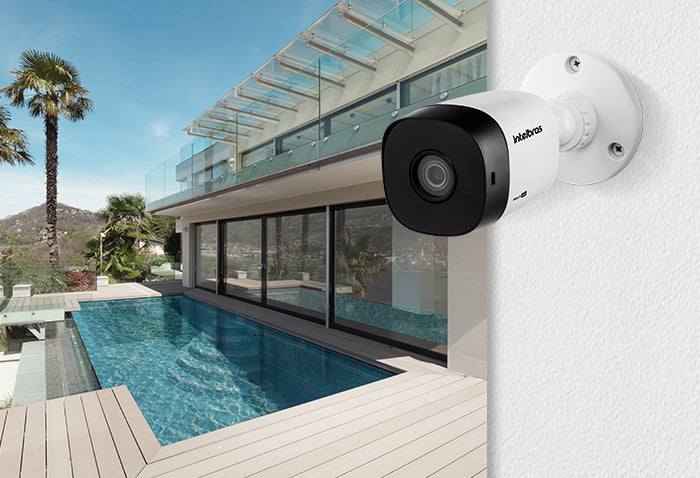 Câmera de Segurança Bullet Intelbras VHD 1220 Bullet G5, Multi HD, IR 20m, Lente 3.6mm, Full HD- HDCVI