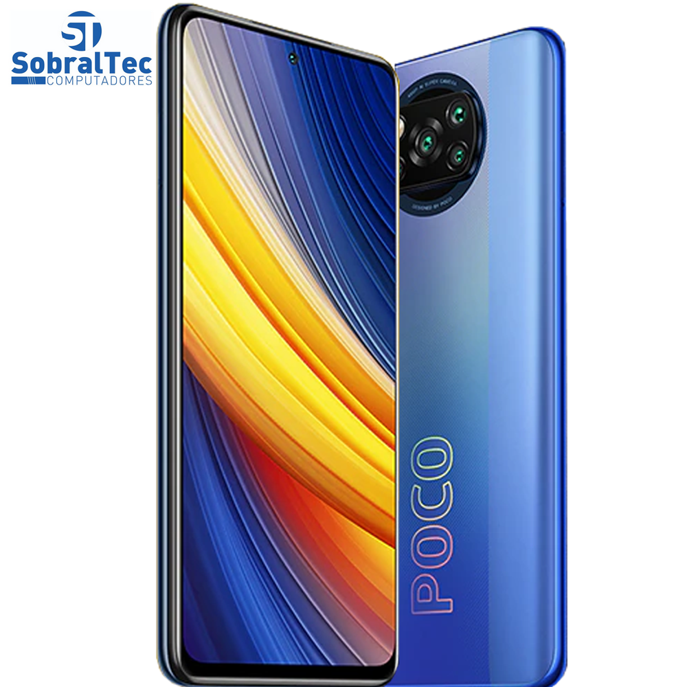 Smartphone Xiaomi Poco X3 Pro Versão Global Dual sim 256GB 8GB ram - Azul