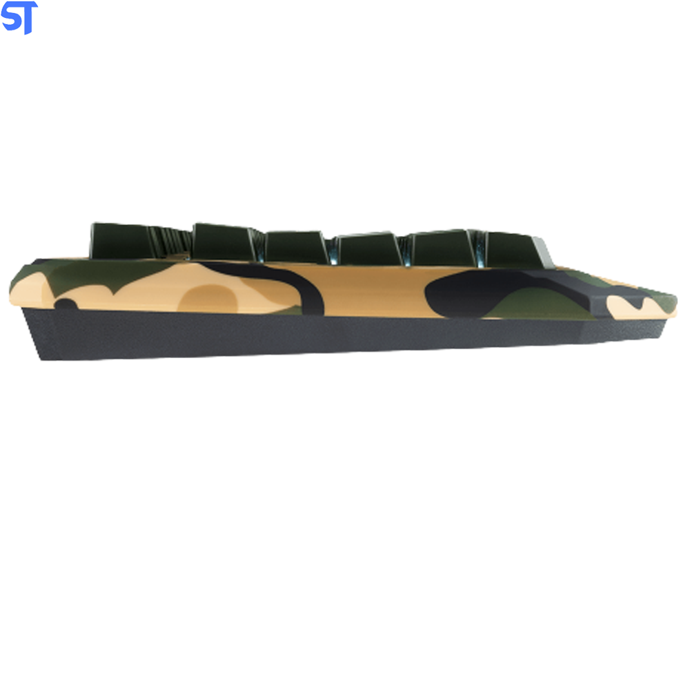Combo Teclado e Mouse Gamer Warrior Kyler Army - TC249