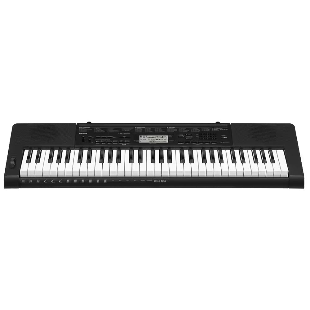 Teclado Musical Casio CTK-3500 Arranjador Musical 5/8 Com Fonte - Bivolt, Preto