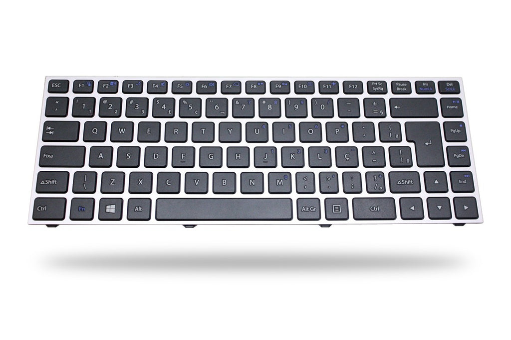Teclado Notebook Compativel Com Positivo Premium Tv Xs3210 - Mp-12R78Pa-43022 - Br Sem Moldura