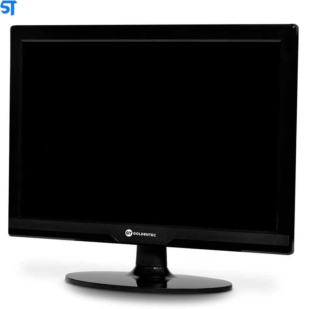 Monitor LED HD 19" Goldentec HDMI / VGA - Preto 46189