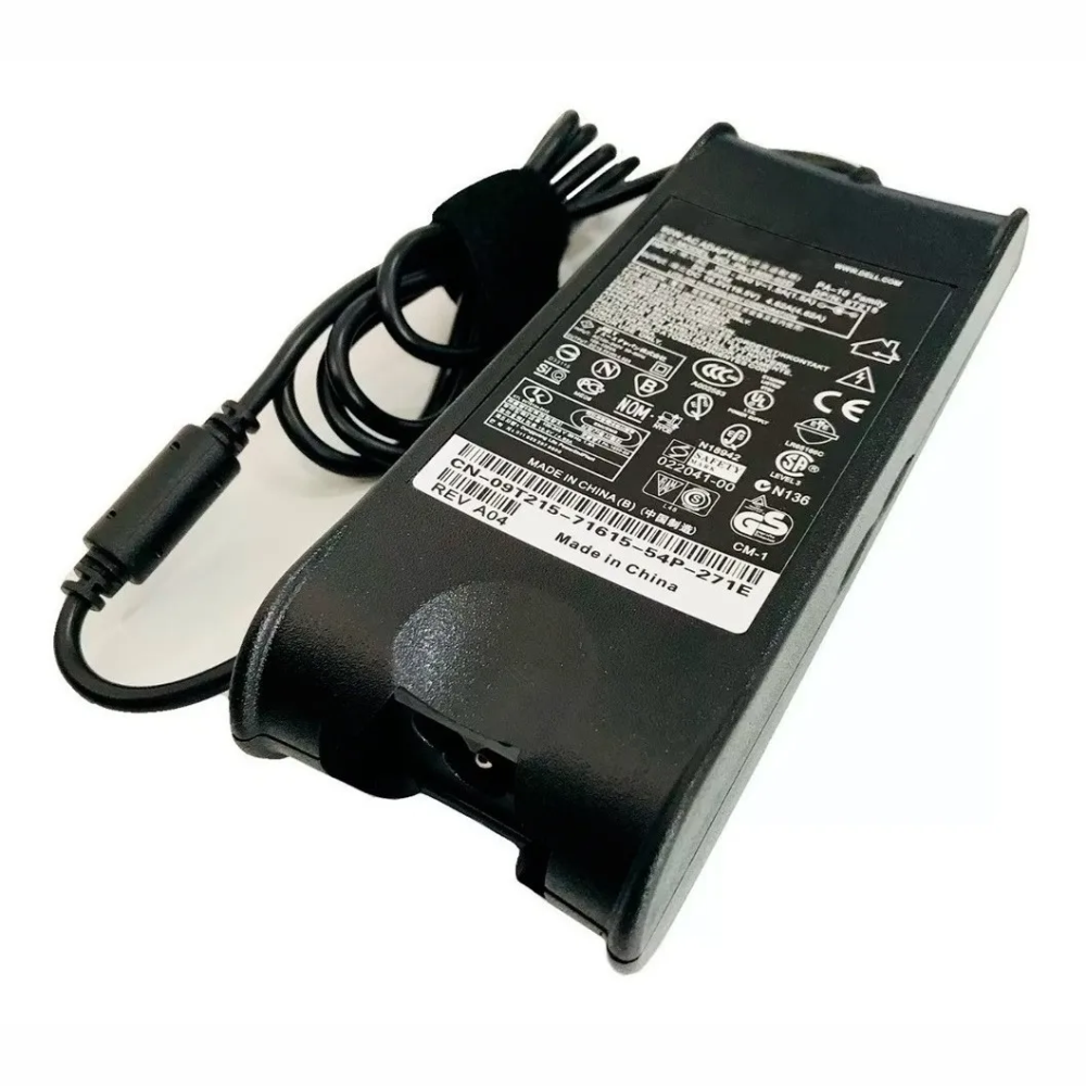 Fonte Notebook Dell 19,5v 4.62a 90W Pa1900-02D2- Logo Gravada