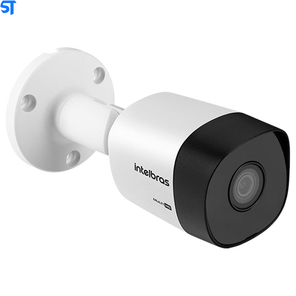 Câmera de Segurança Intelbras VHD 3120 B G6 Bullet HD 720p Lente 3.6mm Hdcvi Anti Uv Osd 20m Ir