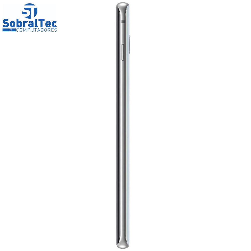 Smartphone Samsung Galaxy S10 Branco 128GB - Dual Chip Android Tela 6.1" Câmera Tripla 12MP+12MP+16MP Octa-Core 2.7GHz