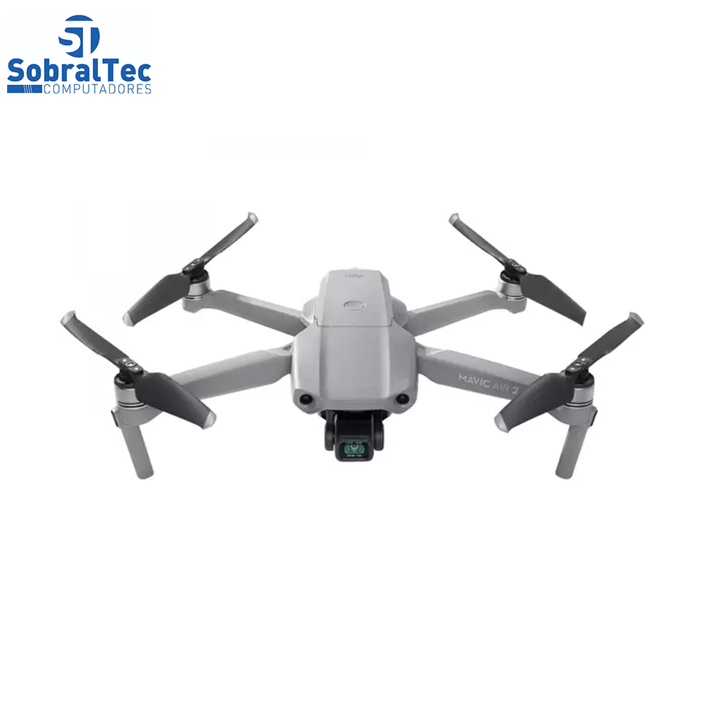 Kit Drone DJI Mavic Air 2 Fly More 10Km Com Câmera 4k- Combo Com 3 Baterias