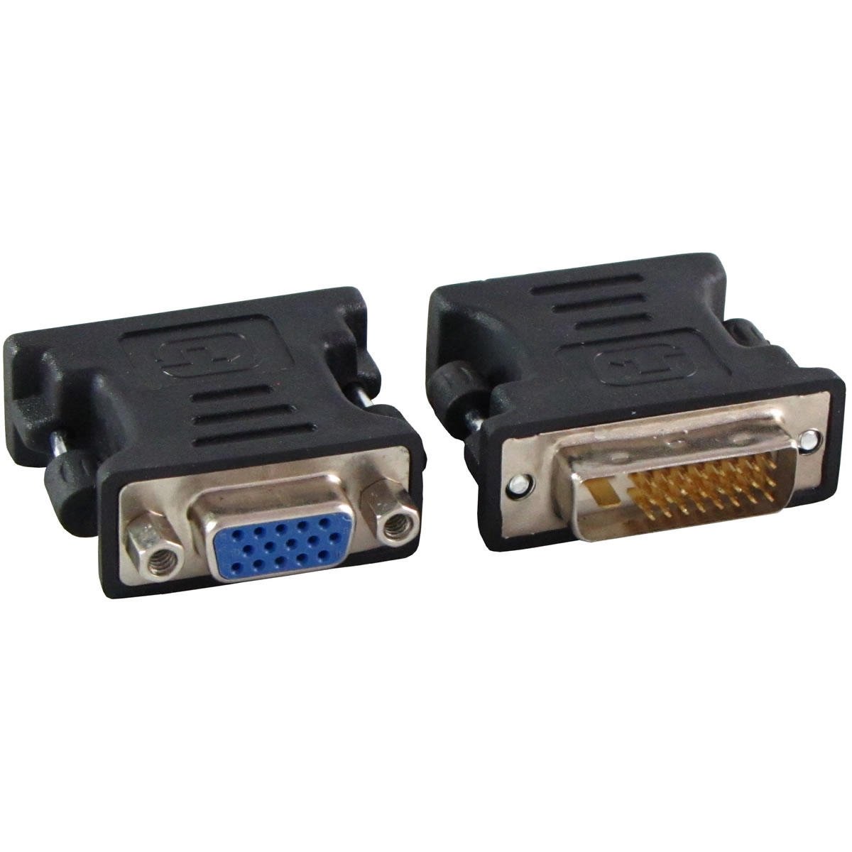 Adaptador Dvi-M x Vga-F Dvi-D 24+1 Pinos